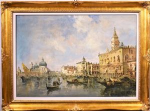Venedig "Das Markusbecken" VERKAUFT